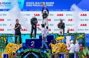Jaguar domina o pódio na Formula E de São Paulo